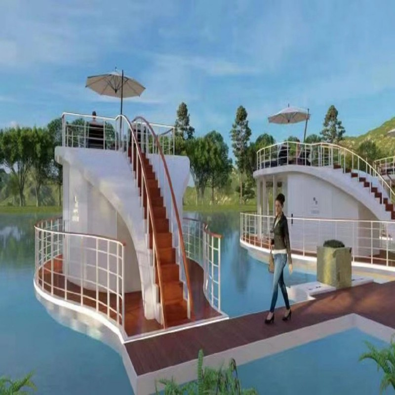 Bienestar - Casa Modular Prefabricada de Acero, Zona de Relajación