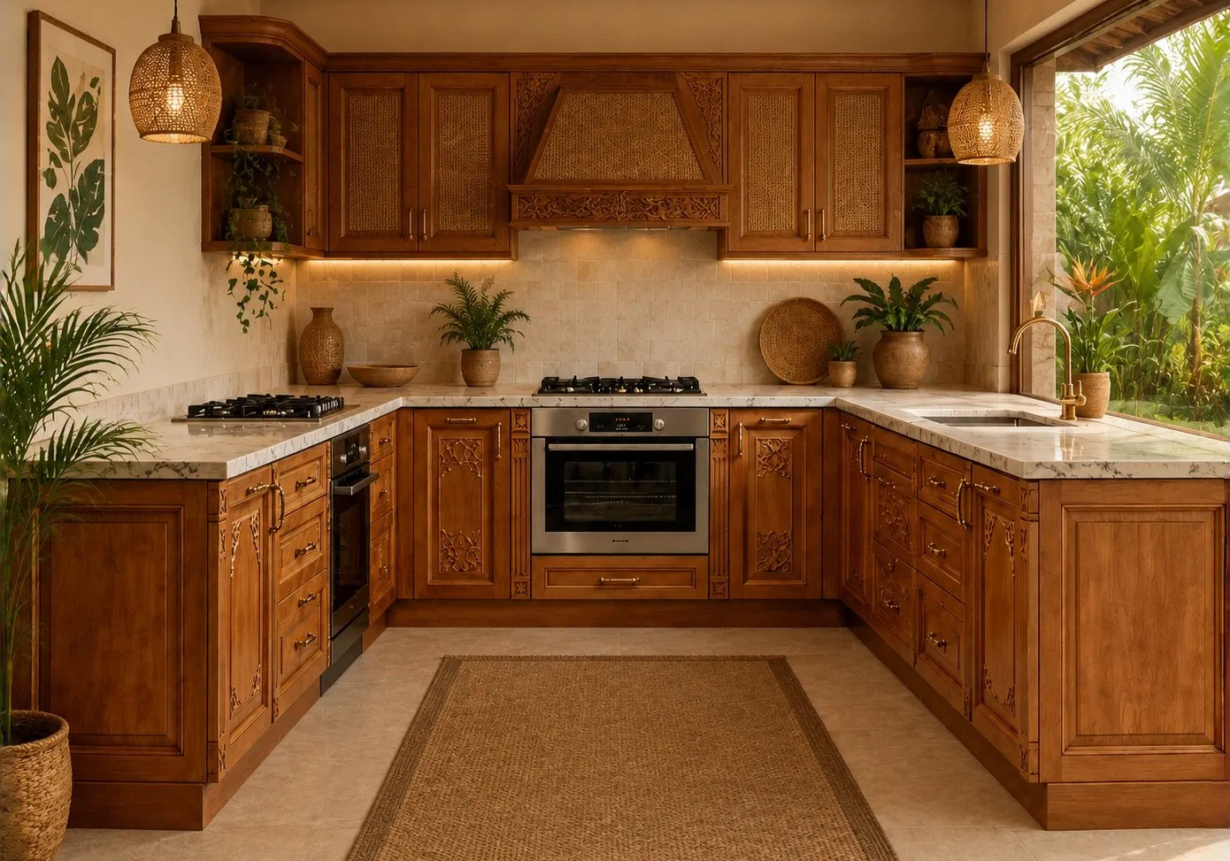 Mueble de Cocina WPC Impermeable