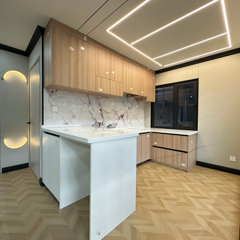 Casa de contenedor de envío expandible personalizada para unidad de vivienda accesoria