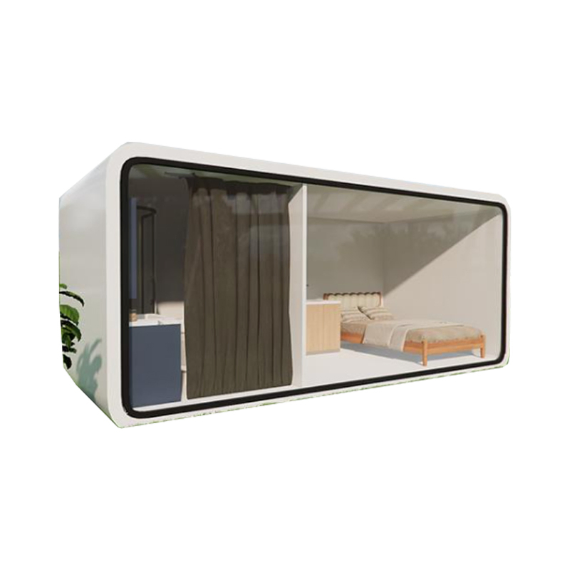 China CE e ISO Exporta Casa Prefabricada Modular Desmontable Móvil Portátil 20FT 30FT 40FT Cabaña de Manzana para Estancia Boutique Artesanía Fina Diseño Personalizado Resort