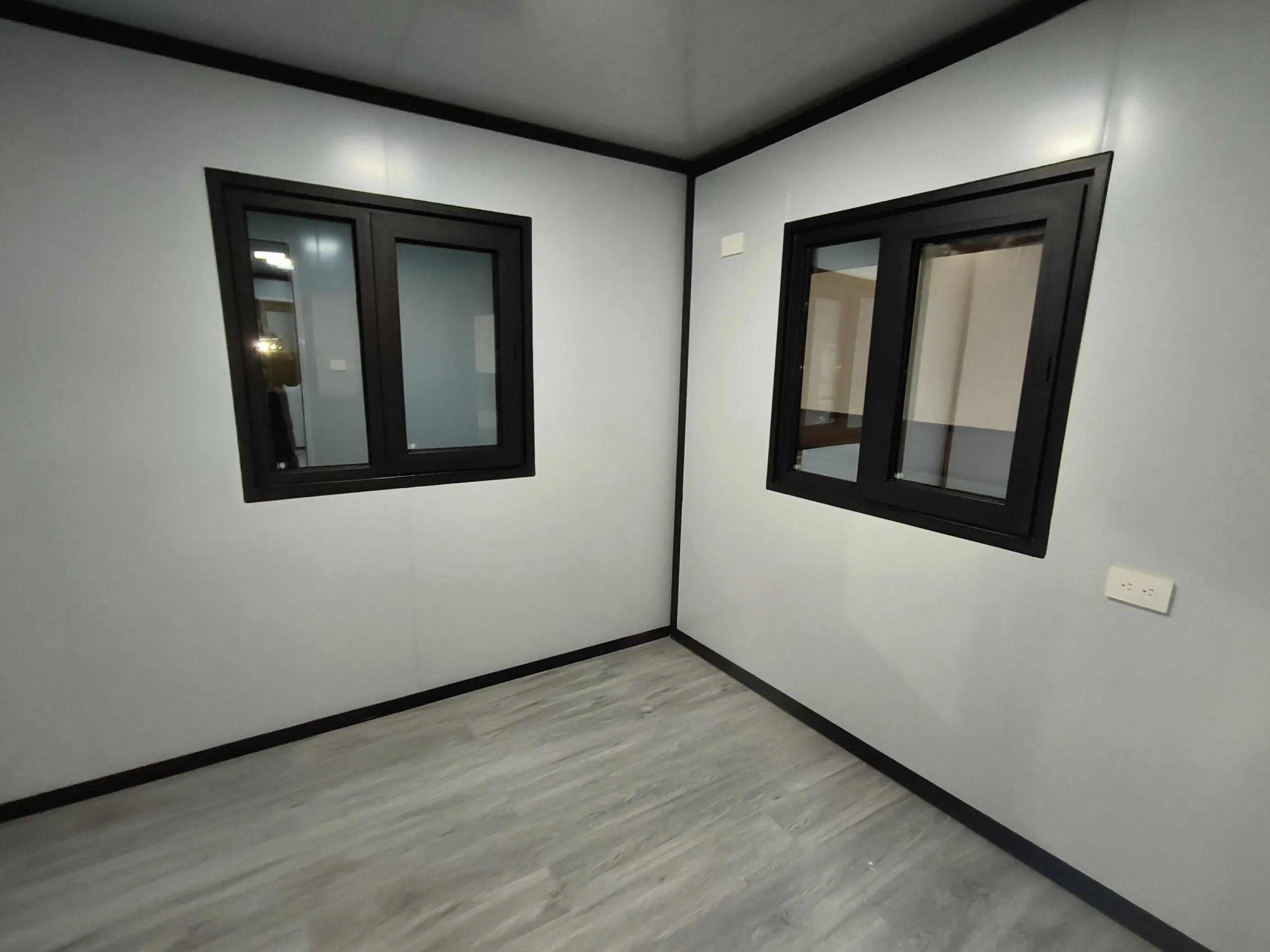 Casa modular prefabricada de lujo, casa plegable, cabaña para vacaciones y turismo