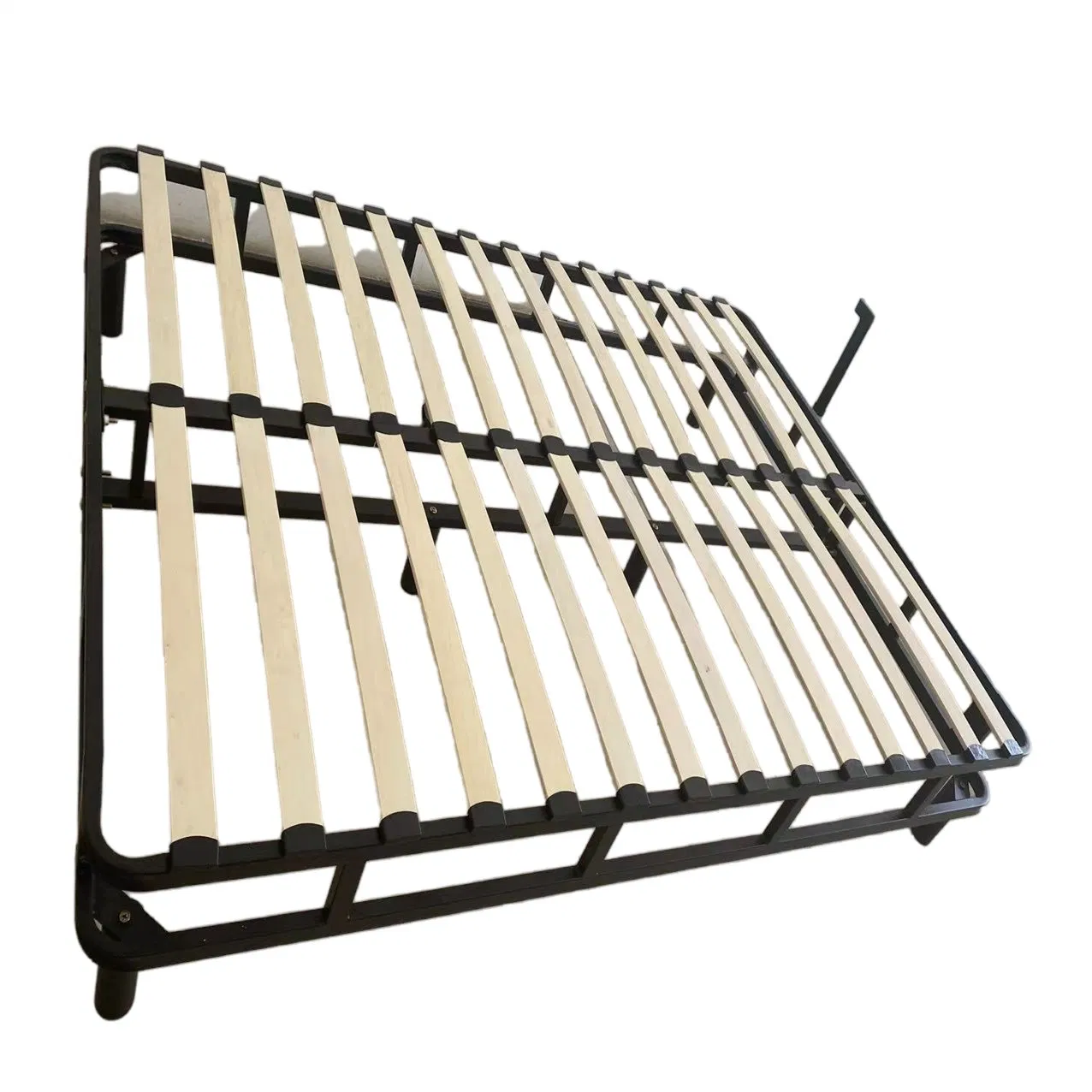 Diseño modular ecológico con marco de cama de tela desmontable para una vida sostenible