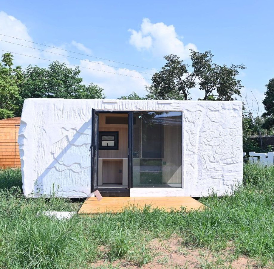 Resort de experiencia natural de alta gama, casa prefabricada portátil, casa modular prefabricada
