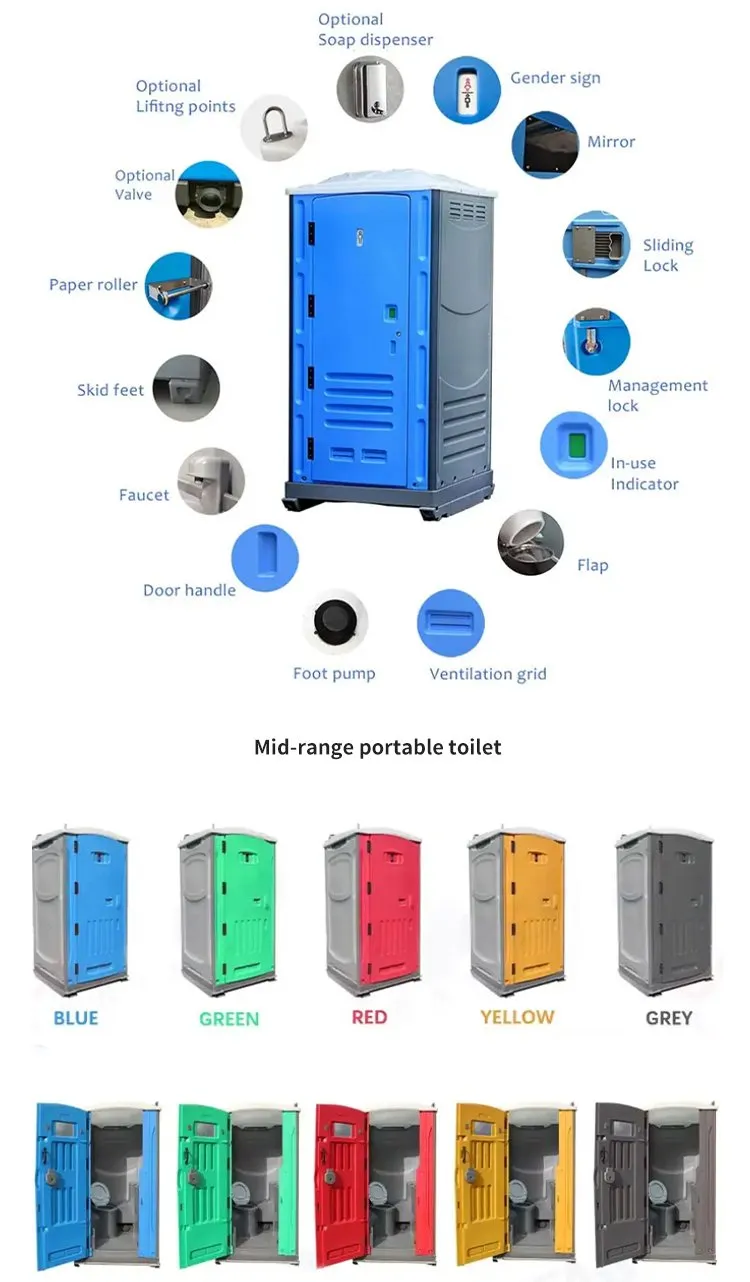 Baño portátil modular 5