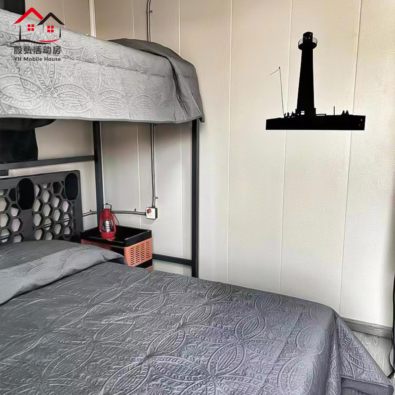 Tienda de conveniencia modular Yinhong frente a la playa para contenedores rápidos en resorts de verano