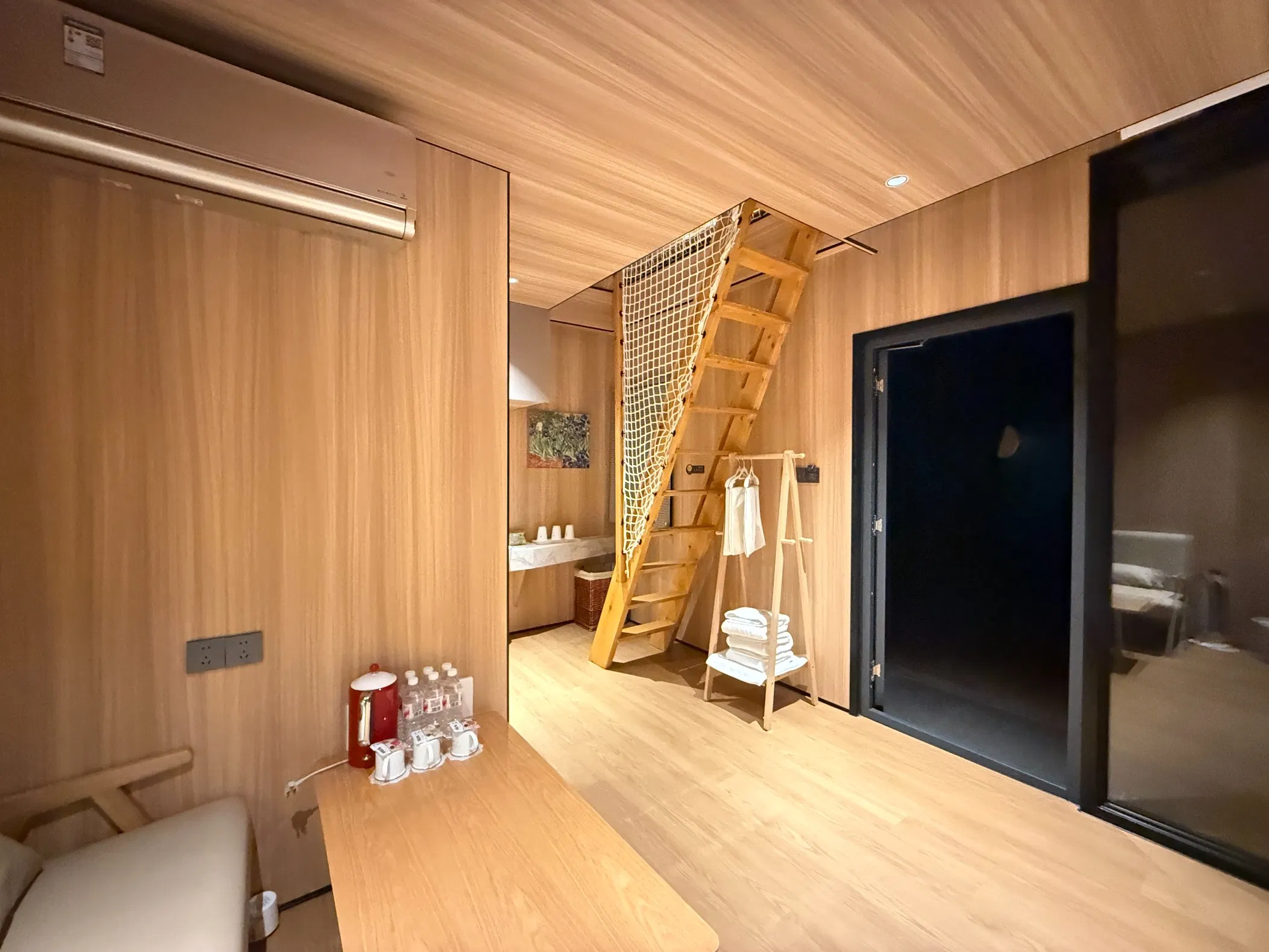 Resort de Glamping Ecológico Premium Casa Modular de Contenedor de Acero Expandible Inteligente