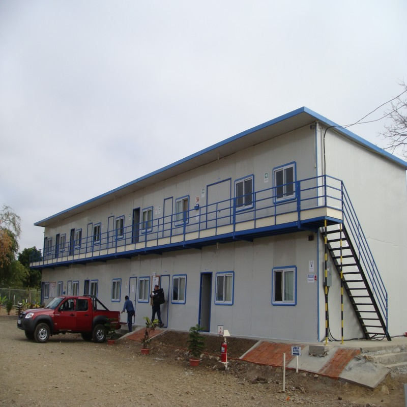 Centro de Fitness de Campo de Trabajo Casa Prefabricada Modular Enfocada en el Bienestar