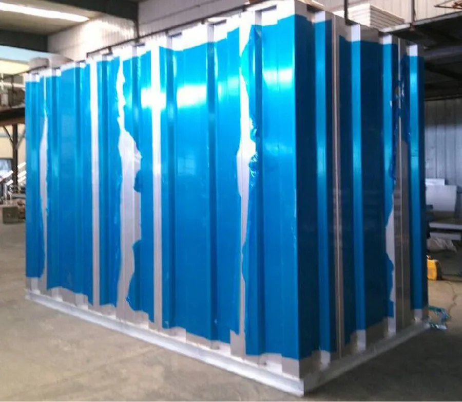 Tanque de agua modular de ribete escénico para uso de almacenamiento de agua en lugares turísticos