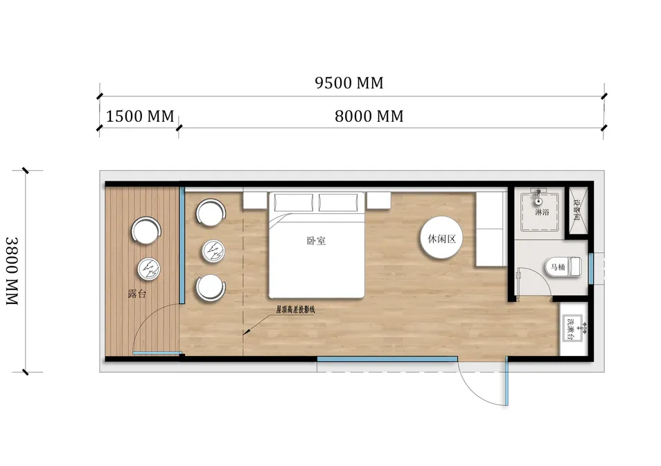 Casa Modular Diseño de espacio