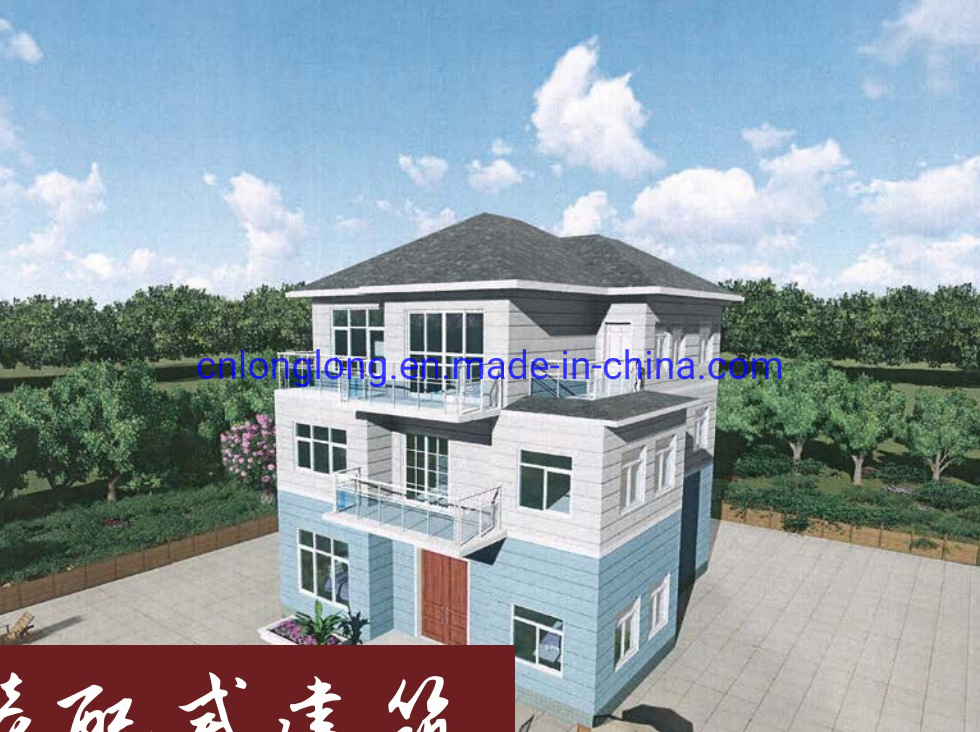 Casa Prefabricada de Acero Nuevo Modelo Villa Villa de Acero Ligero 3-12