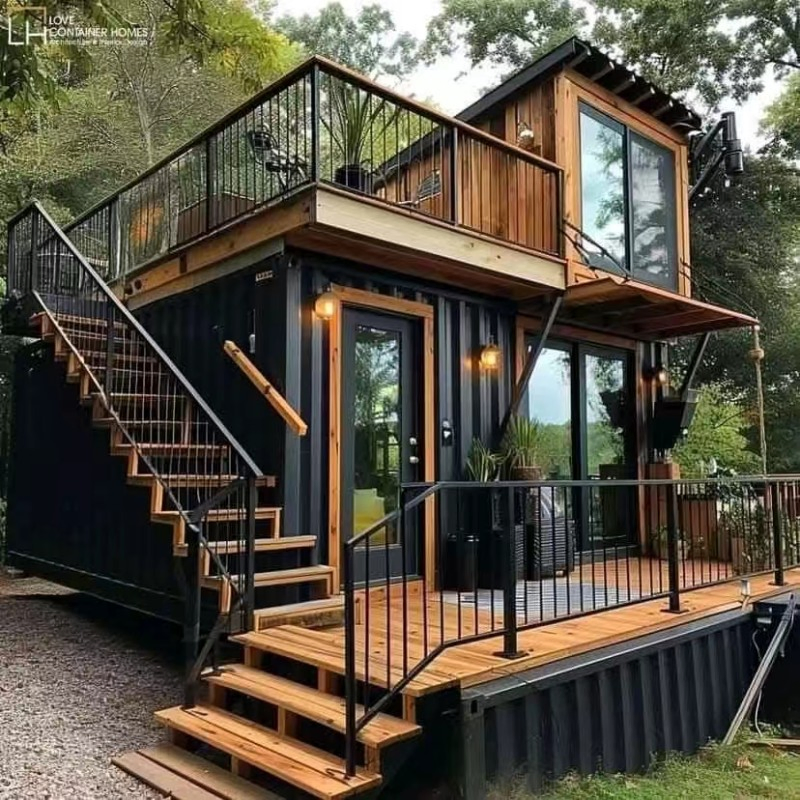 Casa de Contenedor Fuera de la Red para Proyectos de Eco-Turismo Remoto