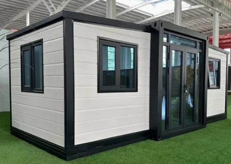 Casa Contenedor Expandible Modular para Villa de Vacaciones y Bar Combinados