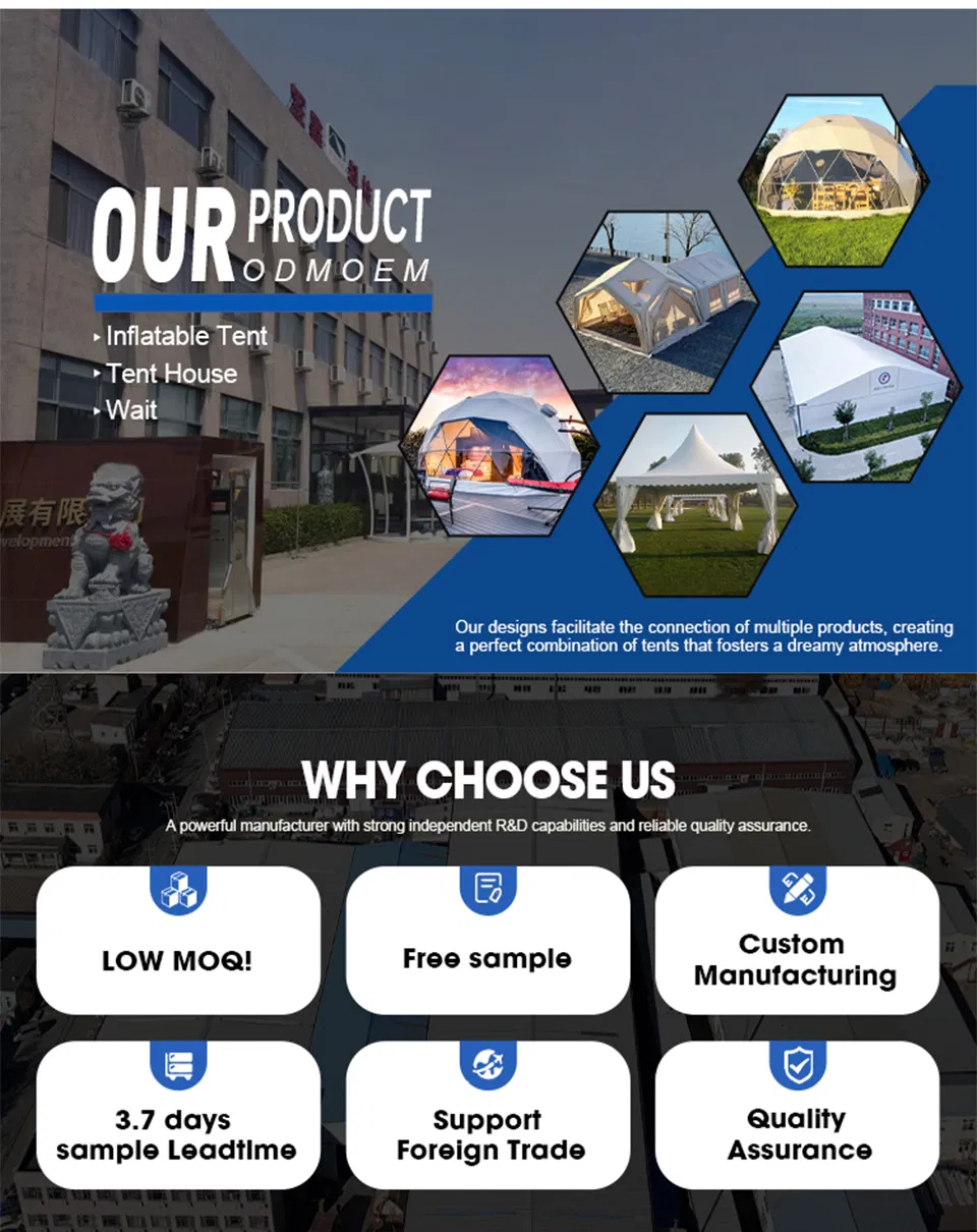 Camping Eco Modular Resorts Lujo Fanchuan Safari Navegación Coody Glamping Hotel Tienda