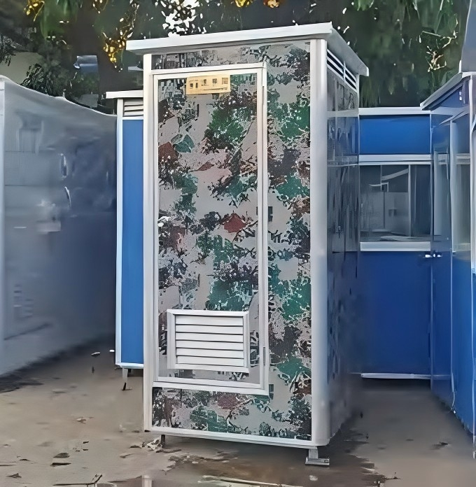 Baño portátil modular prefabricado para área turística escénica al aire libre