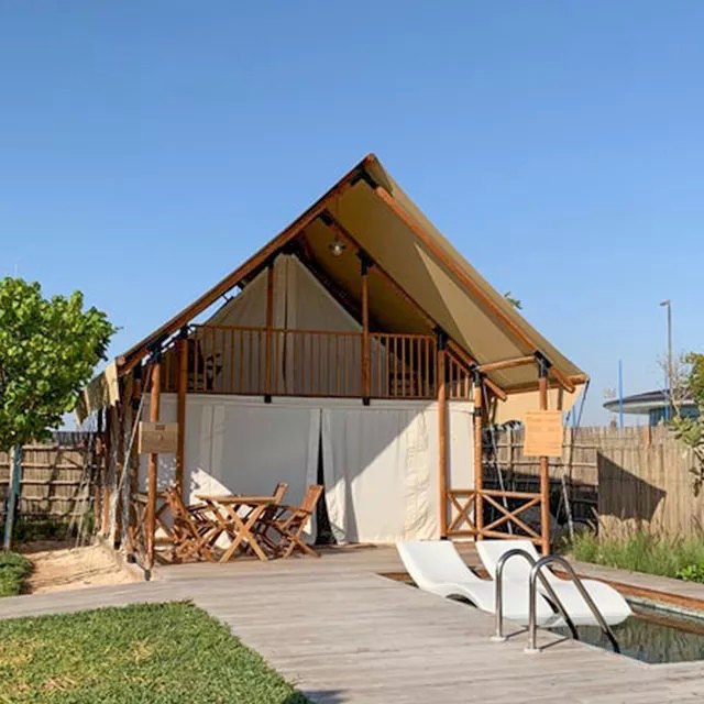 Camping Eco Lona Modular Resorts Lujo Playa Safari Glamping Hotel Carpa