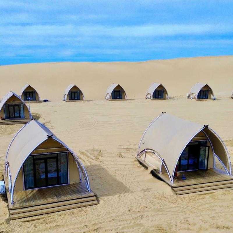 Camping Eco Modular Resorts Lujo Fanchuan Safari Navegación Coody Glamping Hotel Tienda