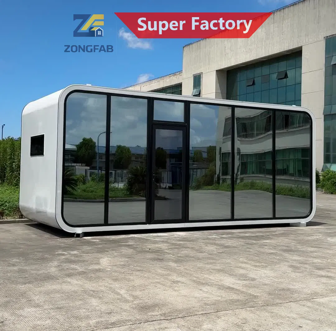 Casa Pod Modular Inteligente de Manzana para Turismo Escénico y Alojamiento en Resort Boutique
