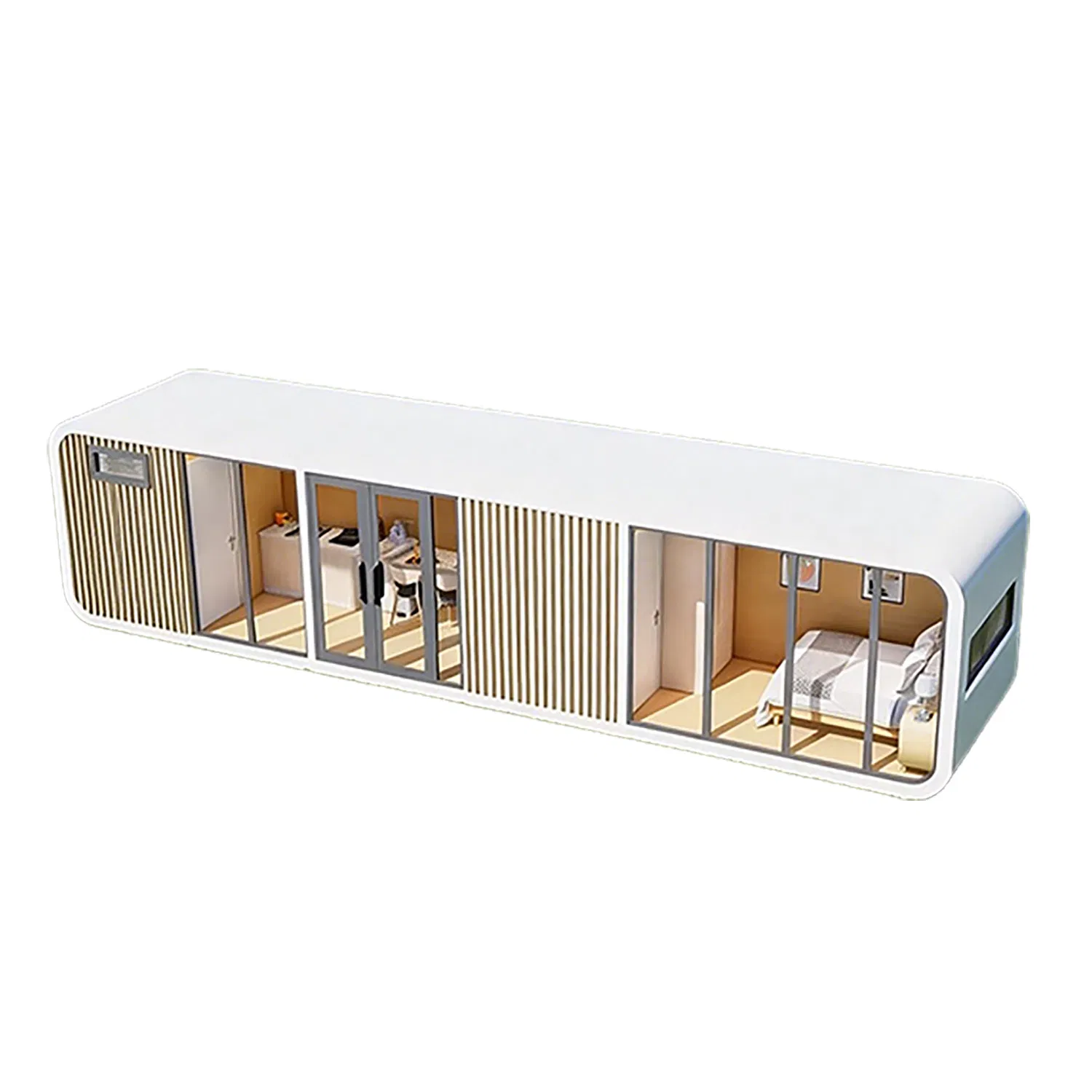 Cabaña de Manzana en la Montaña Casa Modular Fuerte Contenedor para la Playa