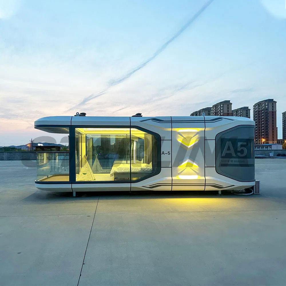 20 40 Fabricantes de casas contenedor prefabricadas FT Diseño, fácil desmontaje, contenedor colapsable, casa modular prefabricada para casas de vacaciones en islas