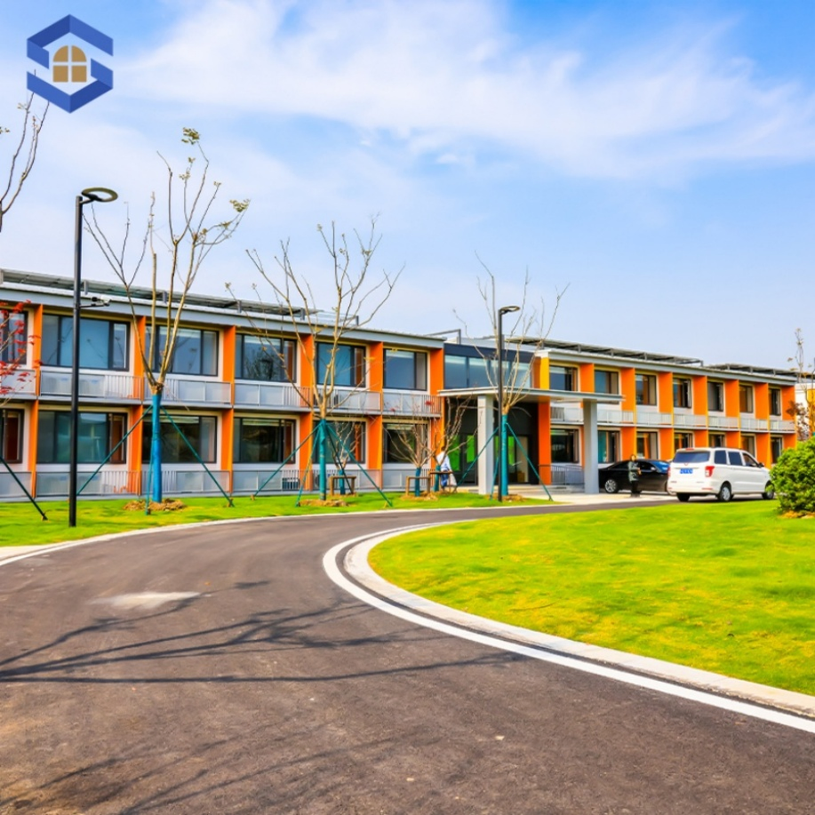 Área de Resort Villa Solar Compatible Antioxidante a la Humedad Casa Contenedor Boutique Modular para Hotel Campamento Estación de Servicio Agrupación de Alojamiento Escénico