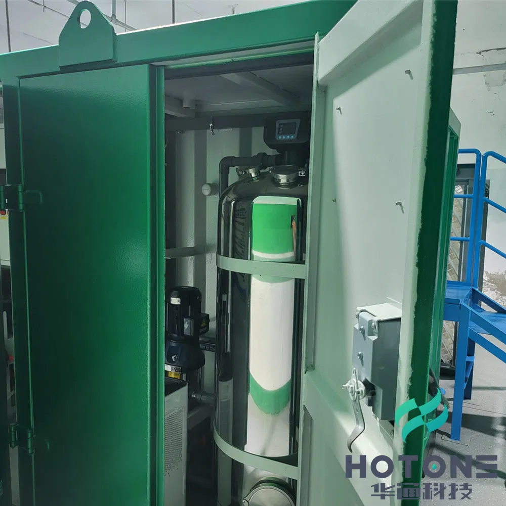 Planta de Purificación de Agua Modular Pequeña Ecológica 60m³/D para Purificación de Agua Municipal
