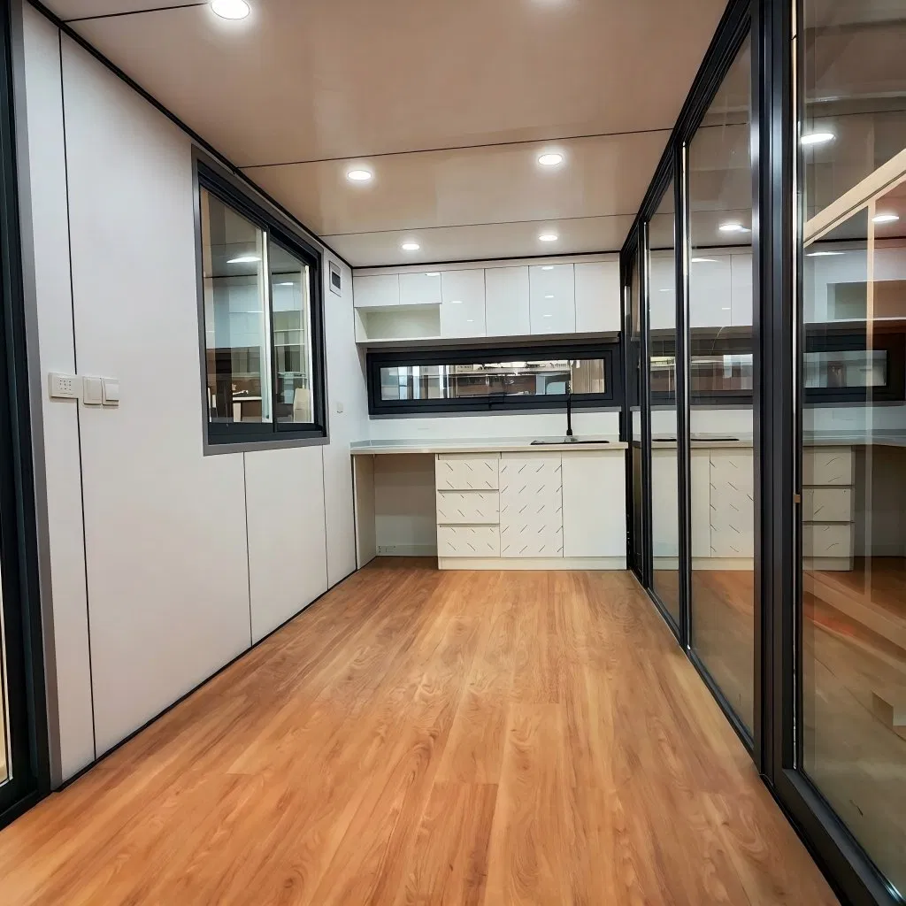 Casa Móvil Manzana Cabaña Contenedor para Dormir Casa para Hotel Villa Prefabricada Modular Cabaña Manzana para Hotel Casa Prefabricada