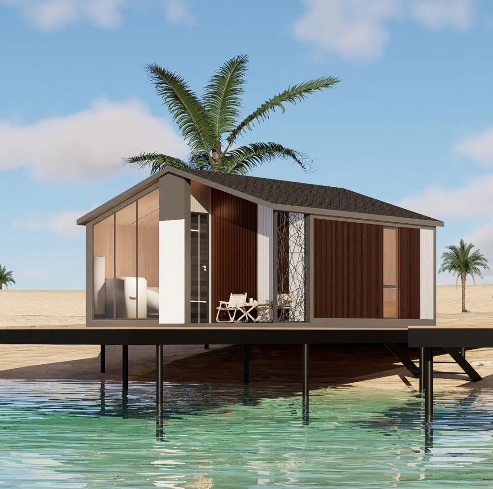 Sistema de Casa Modular Expandible y Plegable de Lujo para Resort Boutique