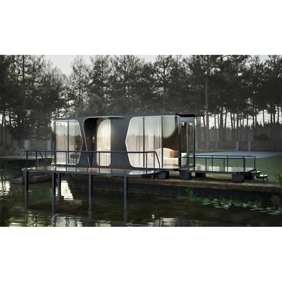 Hogares modulares ecológicos económicos de contenedores de envío personalizables para múltiples habitaciones