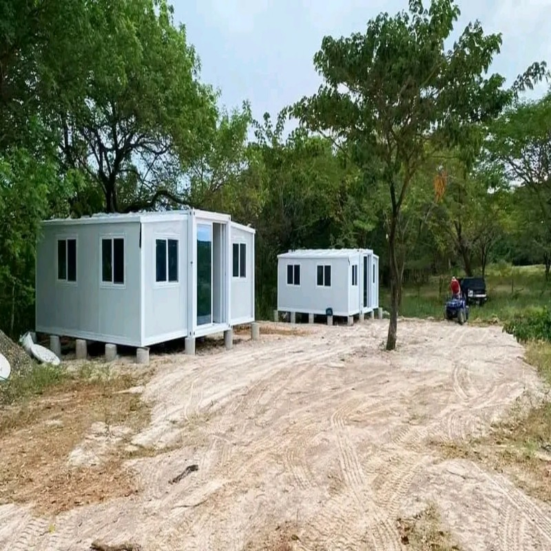 Casa modular plegable de lujo de alta gama para resorts frente a la playa