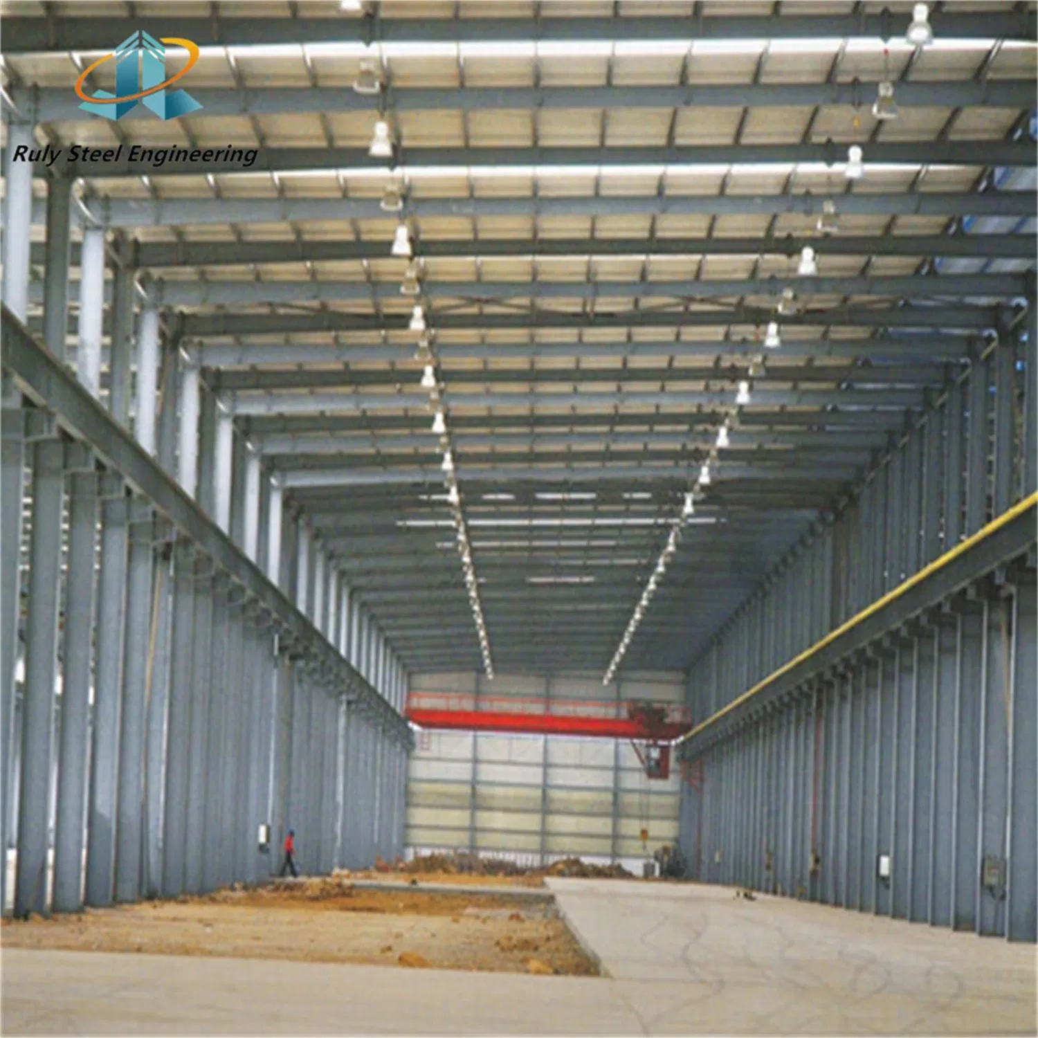 Diseño Modular Sostenible Taller de Estructura de Acero Prefabricada