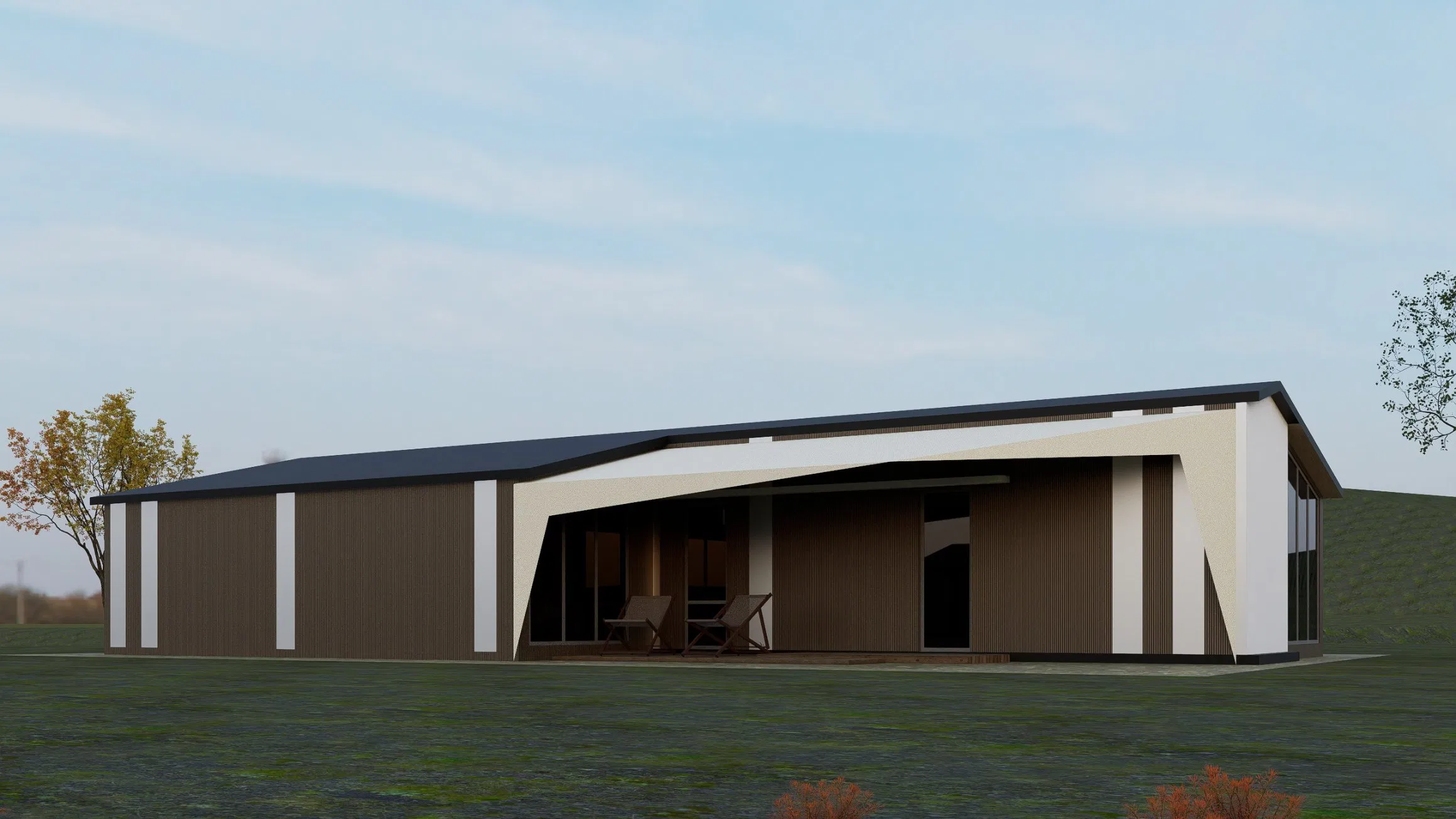 Solución de Casa Modular Inteligente Innovadora para Resort Boutique Premium