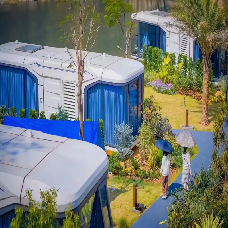 Nuevas Llegadas Únicas Últimamente Cápsula Espacial Pod Cabaña en el Acantilado Resort