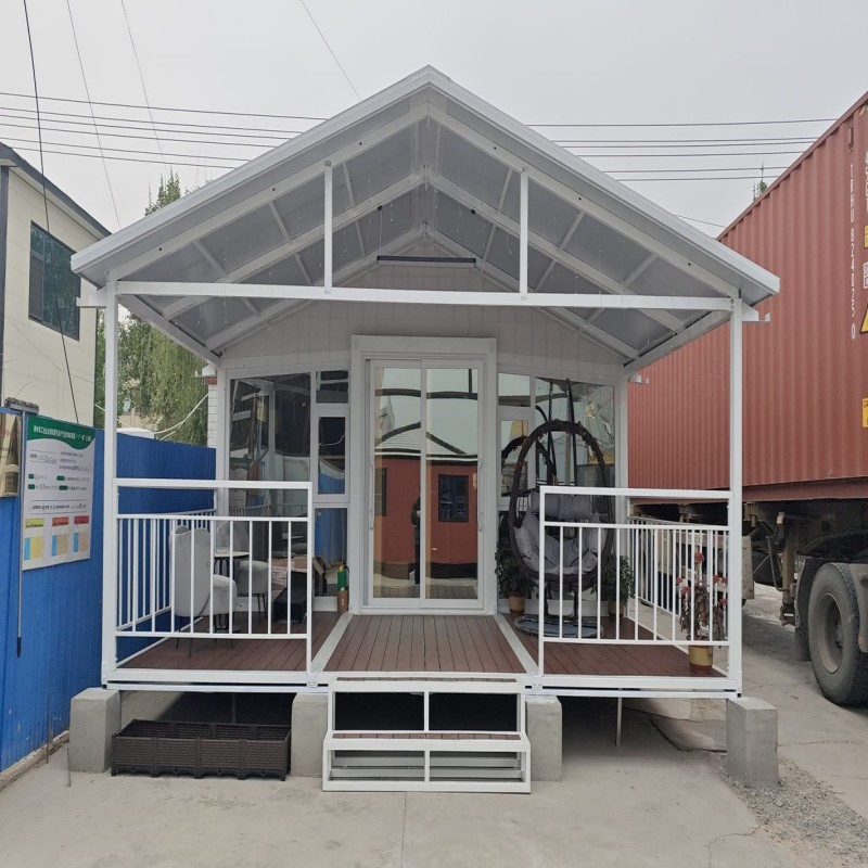 Casa contenedor prefabricada de lujo moderna y expandible para baños y cocinas