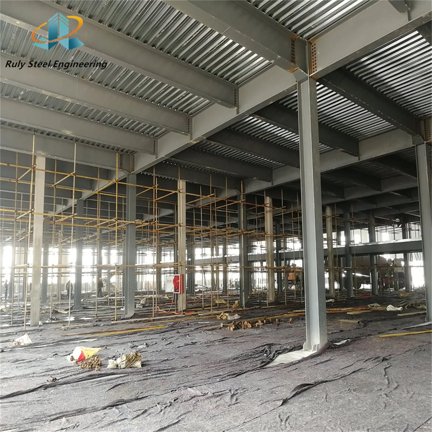 Diseño Modular Sostenible Taller de Estructura de Acero Prefabricada