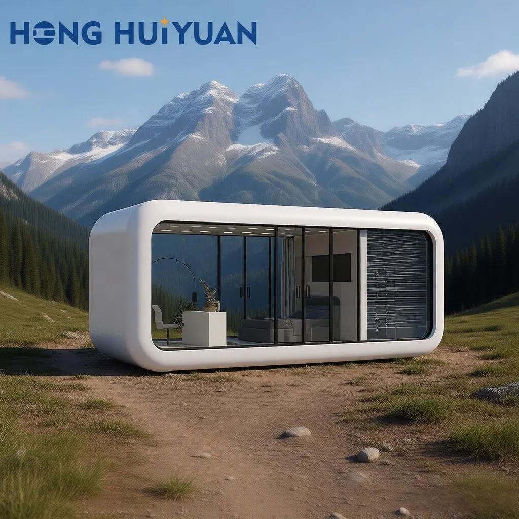 Módulo de Camping Prefabricado Alojamiento Modular al Aire Libre para Resort de Glamping y Campamento