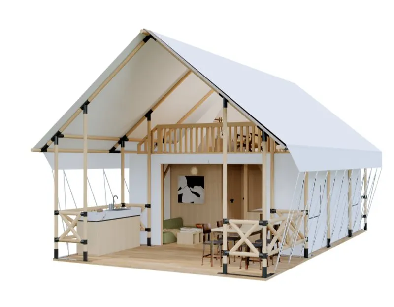 Vista interior glamping