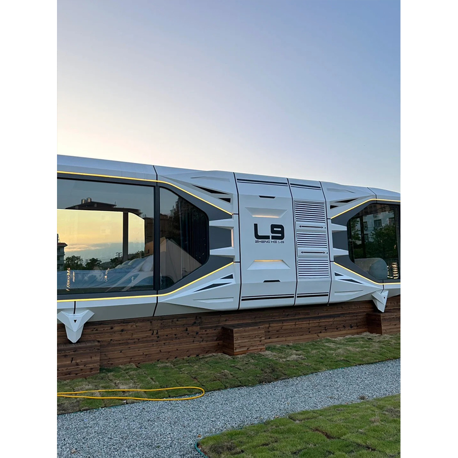 Hogares modulares ecológicos económicos de contenedores de envío personalizables para múltiples habitaciones