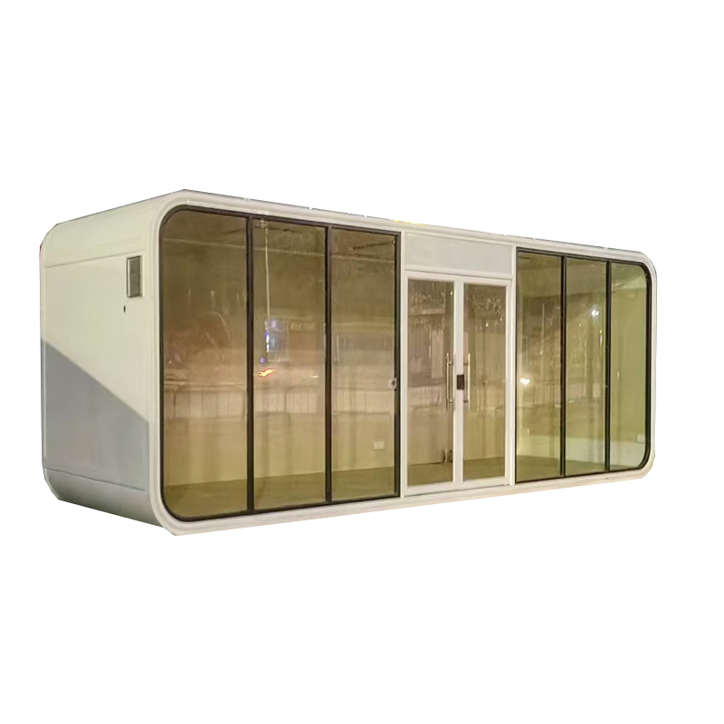 China CE e ISO Exporta Casa Prefabricada Modular Desmontable Móvil Portátil 20FT 30FT 40FT Cabaña de Manzana para Estancia Boutique Artesanía Fina Diseño Personalizado Resort