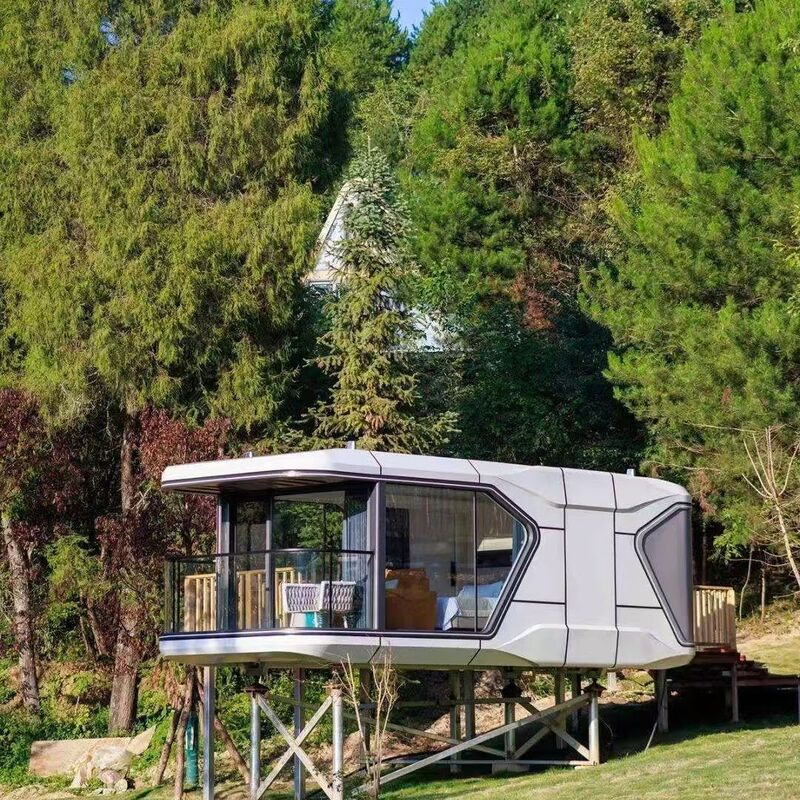 Casa móvil modular prefabricada portátil contenedor casa pequeña hogar sobre ruedas con muebles completos en venta atracción turística