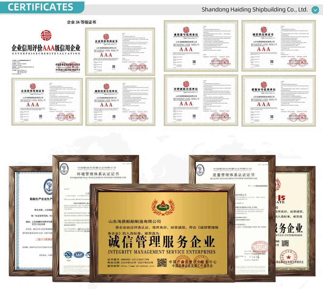 Certificaciones oficiales CE e ISO