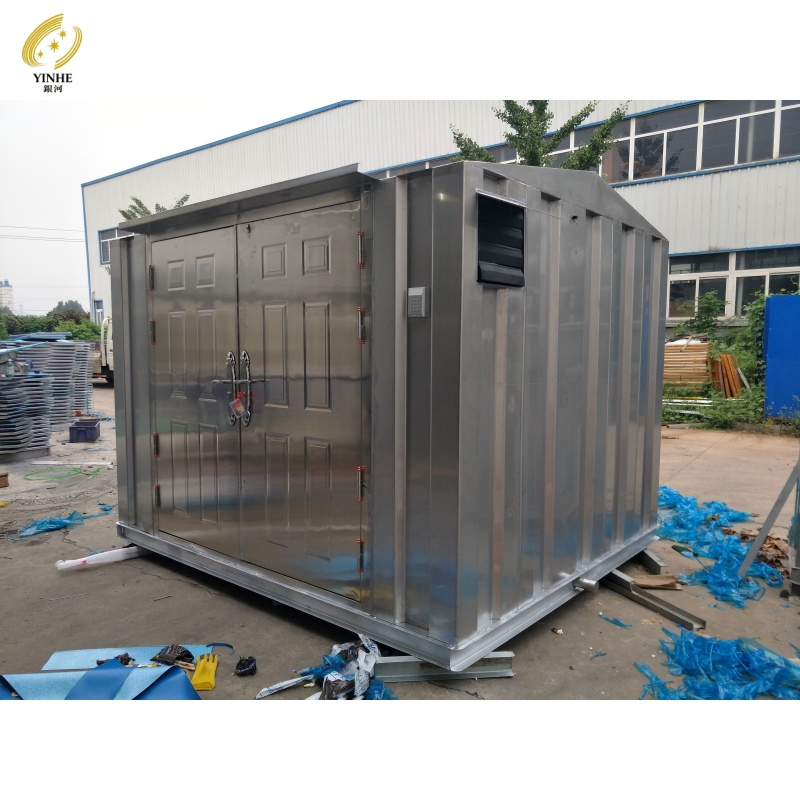 Tanque de agua modular de ribete escénico para uso de almacenamiento de agua en lugares turísticos