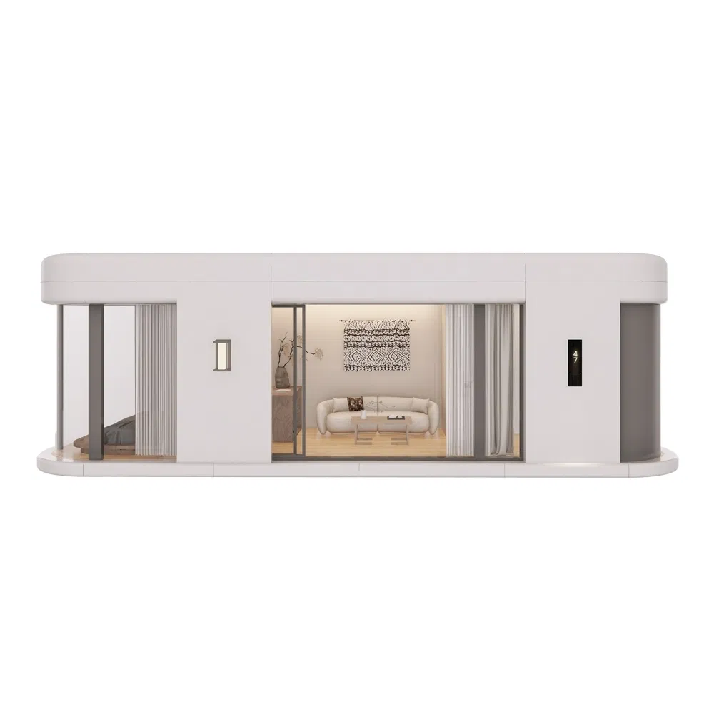 Casa prefabricada de acero de calibre ligero, modular, móvil, a prueba de viento y terremotos, de grado montañés y premium