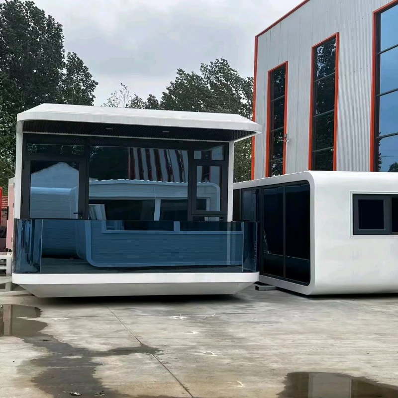 Apartamentos de lujo en un resort, casa cápsula moderna, camping en el jardín, alojamiento en casa