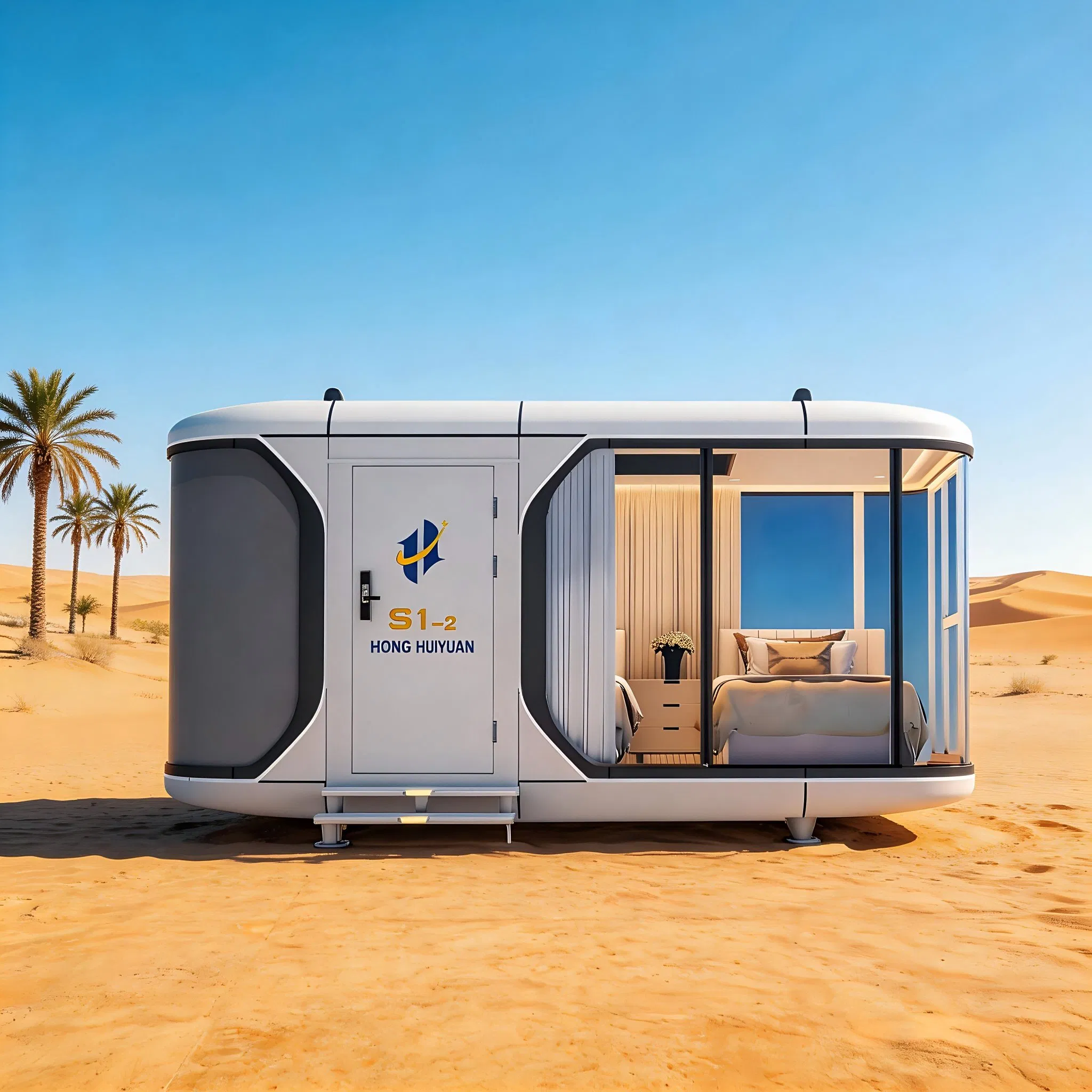 Cápsula modular de alta calidad para hotel en montaña de uso exterior