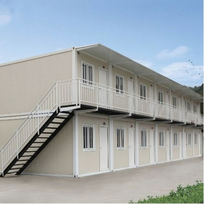Contenedor de paquete plano profesional 20FT 30FT 40FT Casa modular para operación de resort boutique con CE ISO