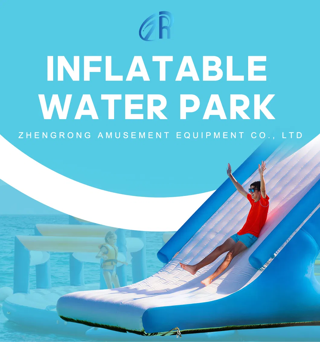 Isla de Parque Acuático Flotante Modular Gigante