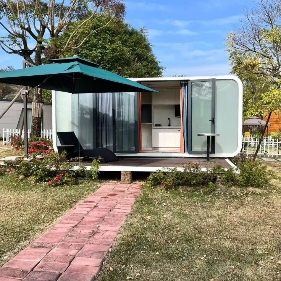Casa Modular Apple Modular Casa Movible Casa Inteligente Casa Modular Casa de Sueño