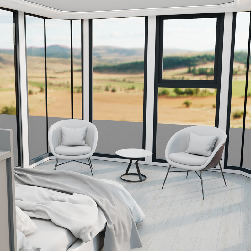 H5 Casas Modulares: Vistas Panorámicas de Montañas y Ríos