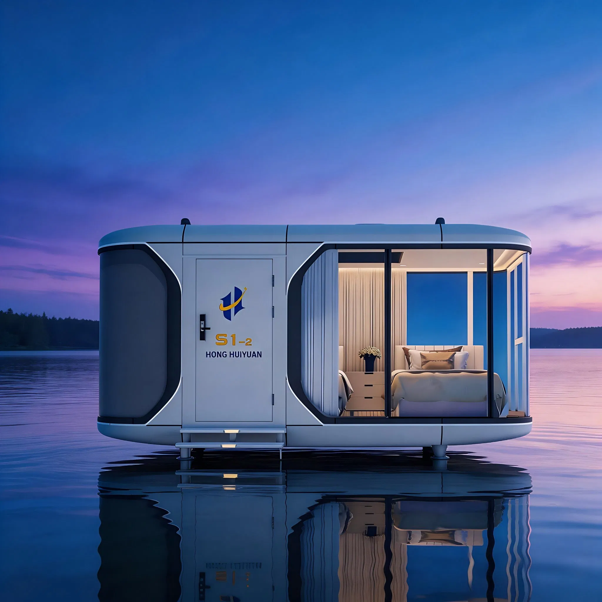 Cápsula modular de alta calidad para hotel en montaña de uso exterior