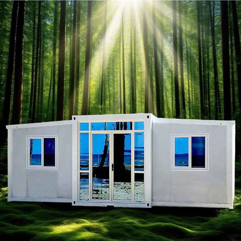 Casa Contenedor Móvil de Lujo Expandible Prefabricada Plegable Modular de Acero Ligero de Alta Calidad Sostenible Sofisticada Espaciosa Notable 3-Bedroom